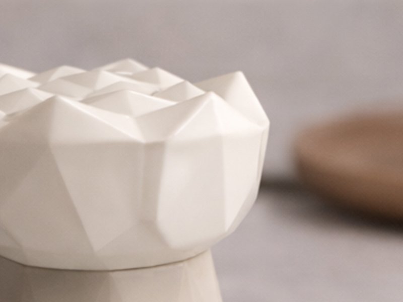 세라믹 표면 클로즈업